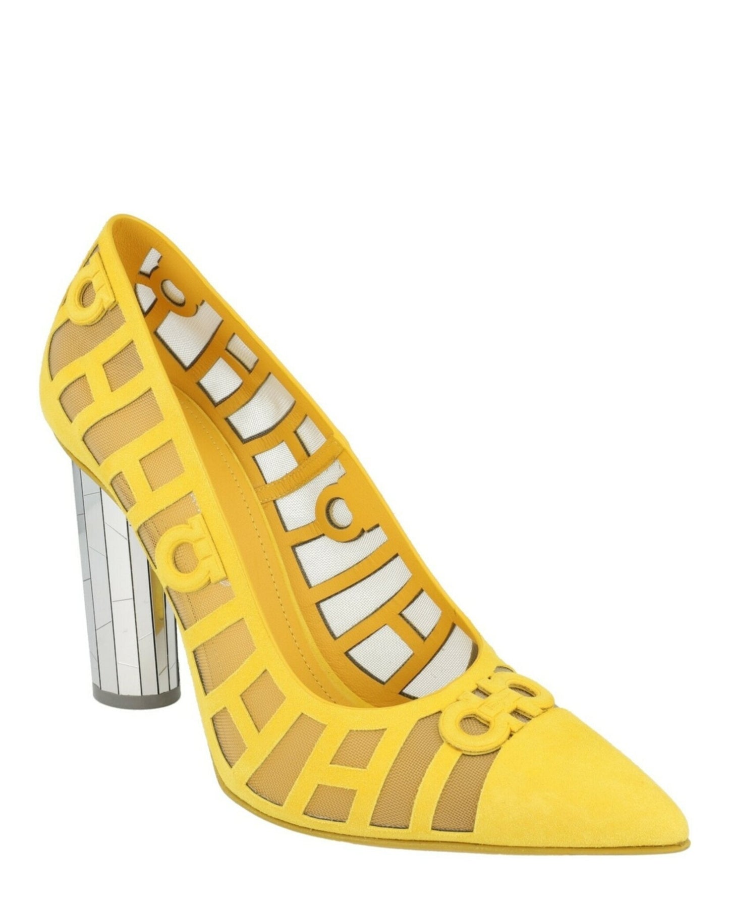 Ferragamo Florise X5 Suede Pumps