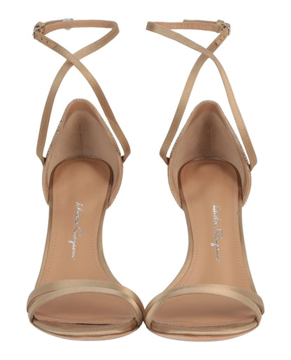 Ferragamo Ines X5 Crystal Embellished Strappy Sandals
