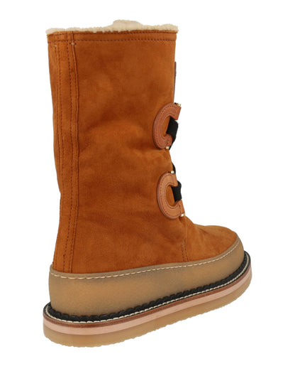 Ferragamo Celeno Slouchy Suede Boots