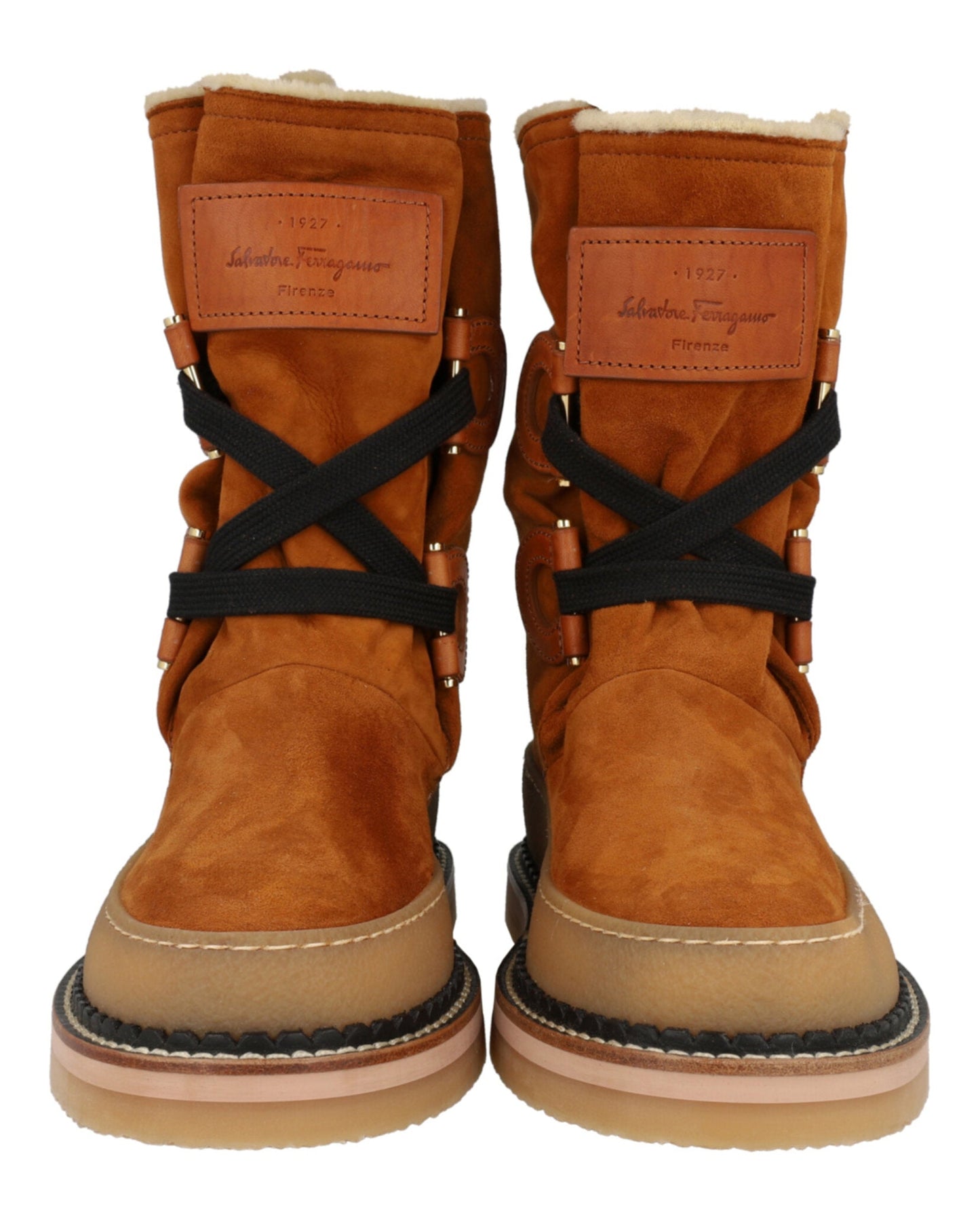 Ferragamo Celeno Slouchy Suede Boots