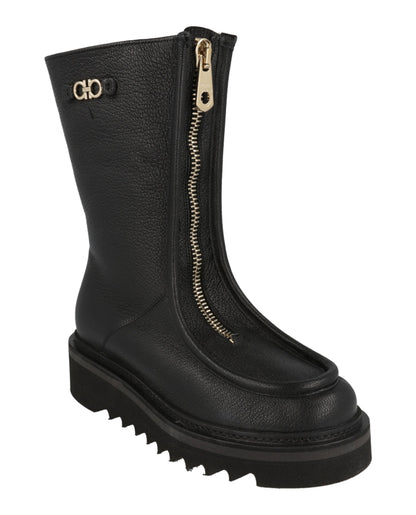 Ferragamo Eurialo F Leather Boots