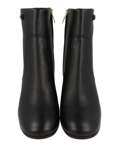 Ferragamo Otello Leather Booties