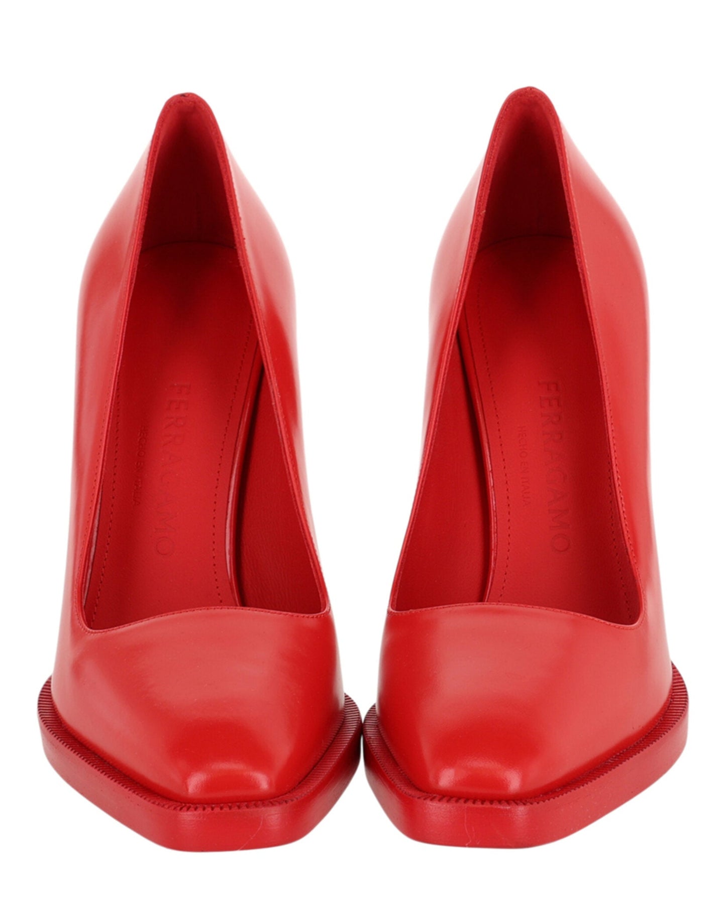 Ferragamo Anser X5 Leather Pumps