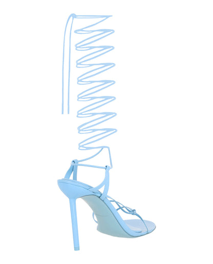 Ferragamo Azha X5 Wrap Tie Heels