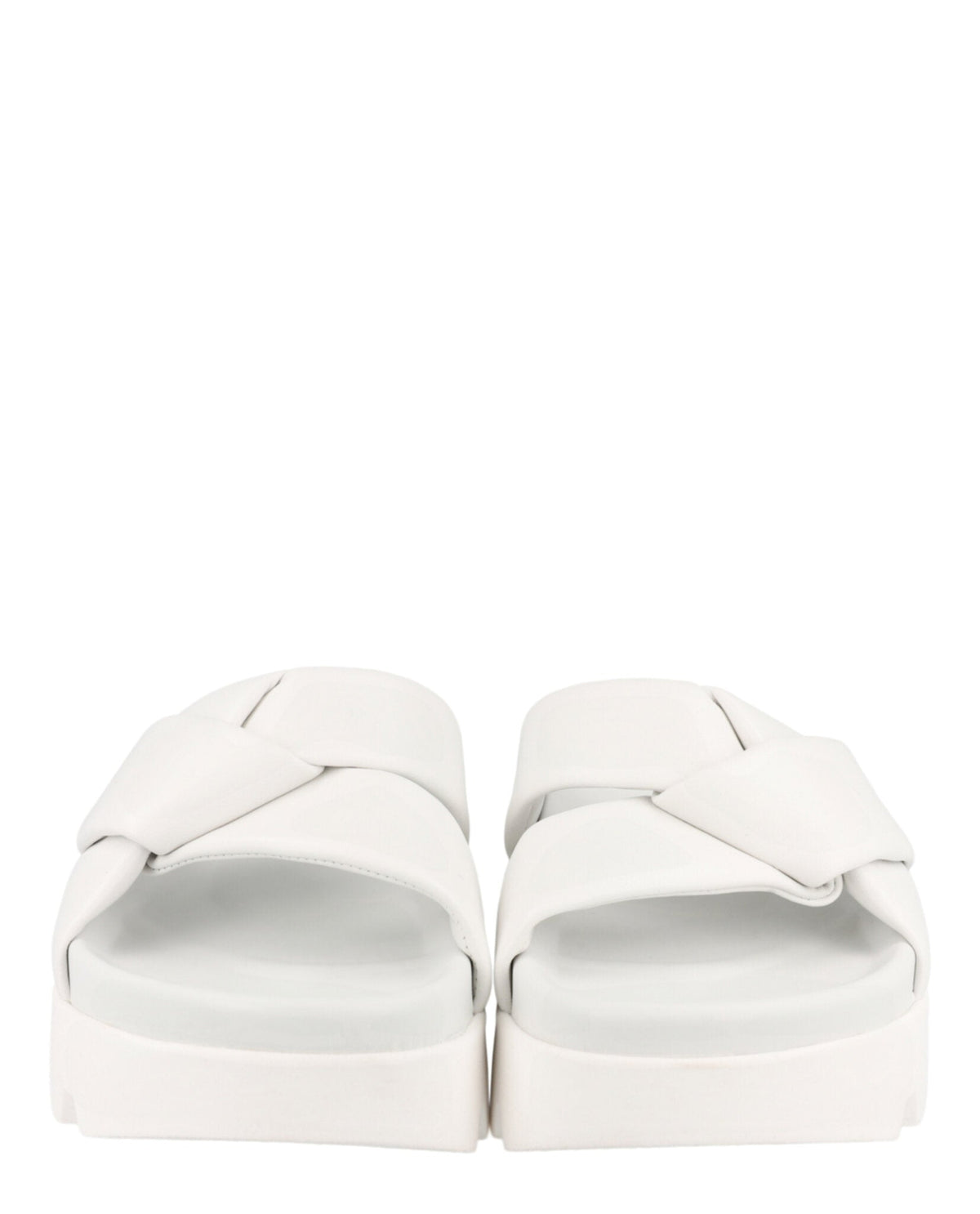 Ferragamo Air Lug Leather Slides