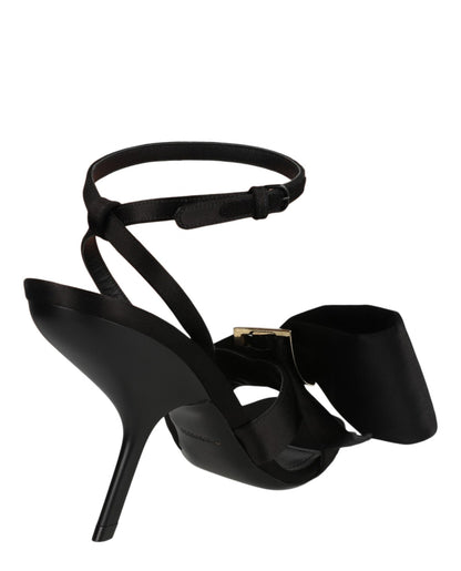 Ferragamo Helena X5 Satin Sandals