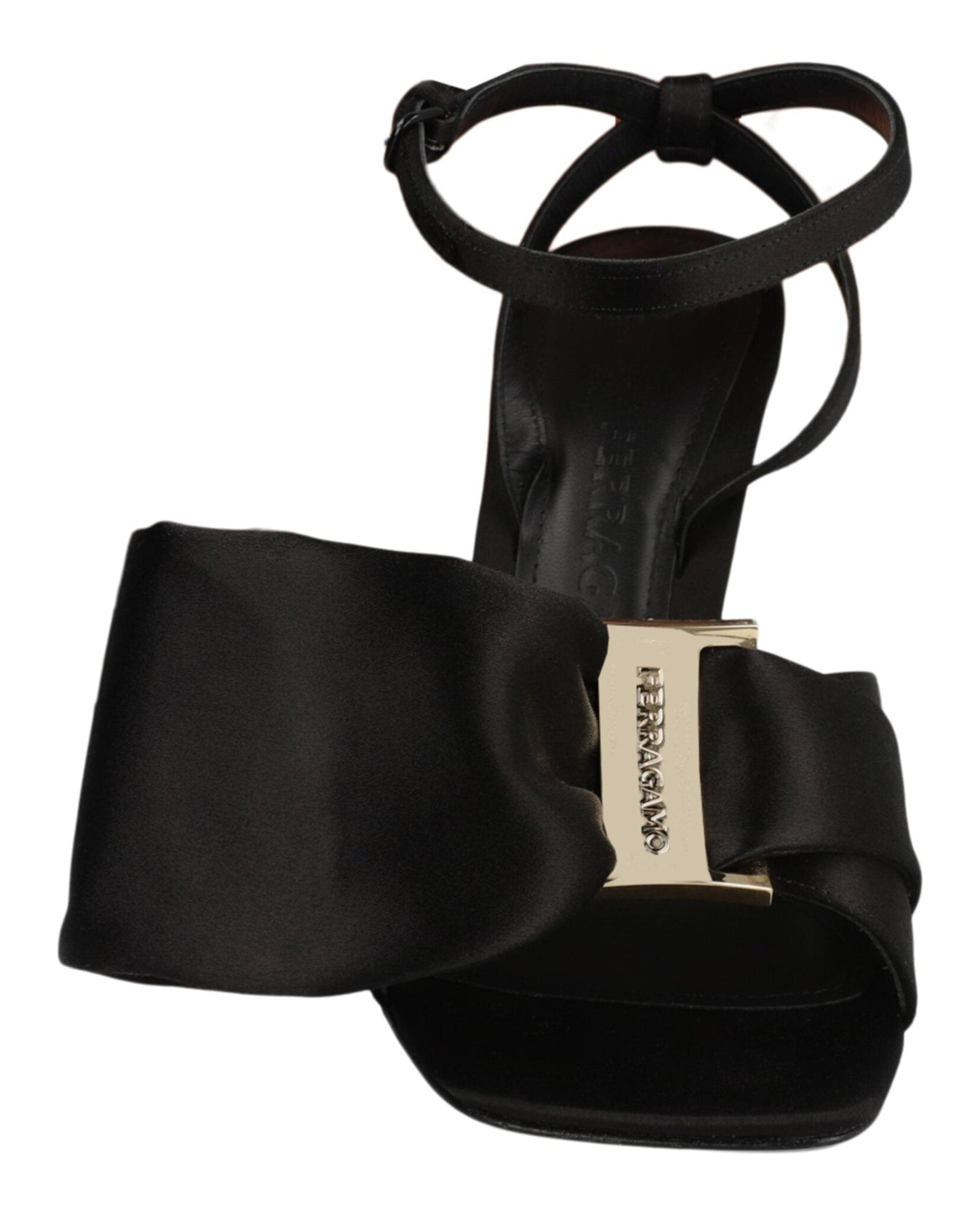 Ferragamo Helena X5 Satin Sandals