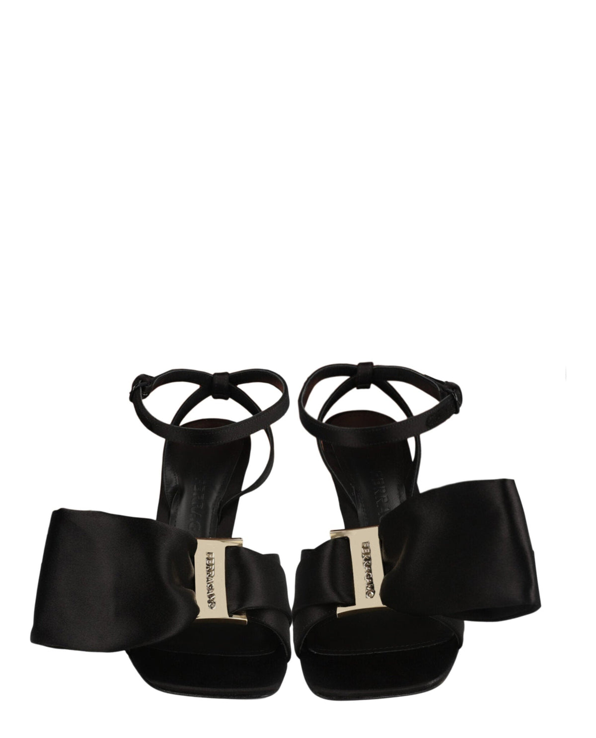 Ferragamo Helena X5 Satin Sandals