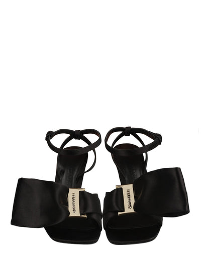 Ferragamo Helena X5 Satin Sandals