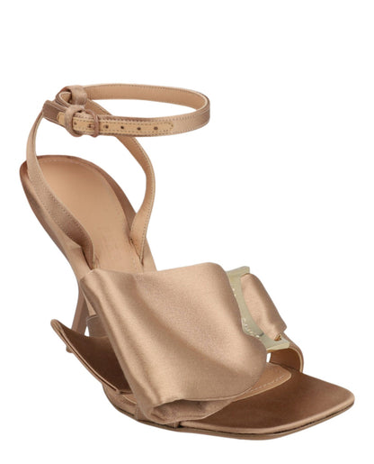 Ferragamo Helena X5 Satin Sandals