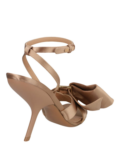 Ferragamo Helena X5 Satin Sandals