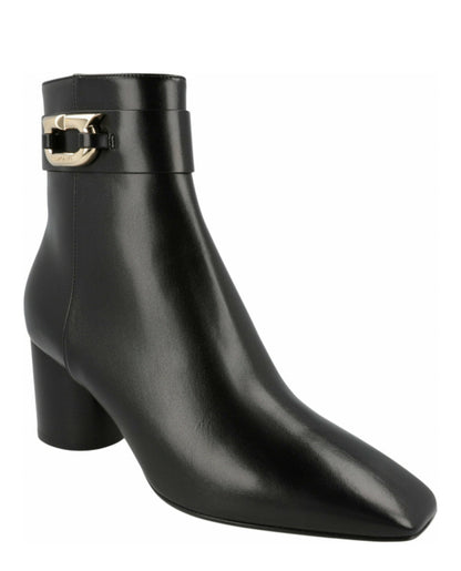 Ferragamo Placida Leather Booties