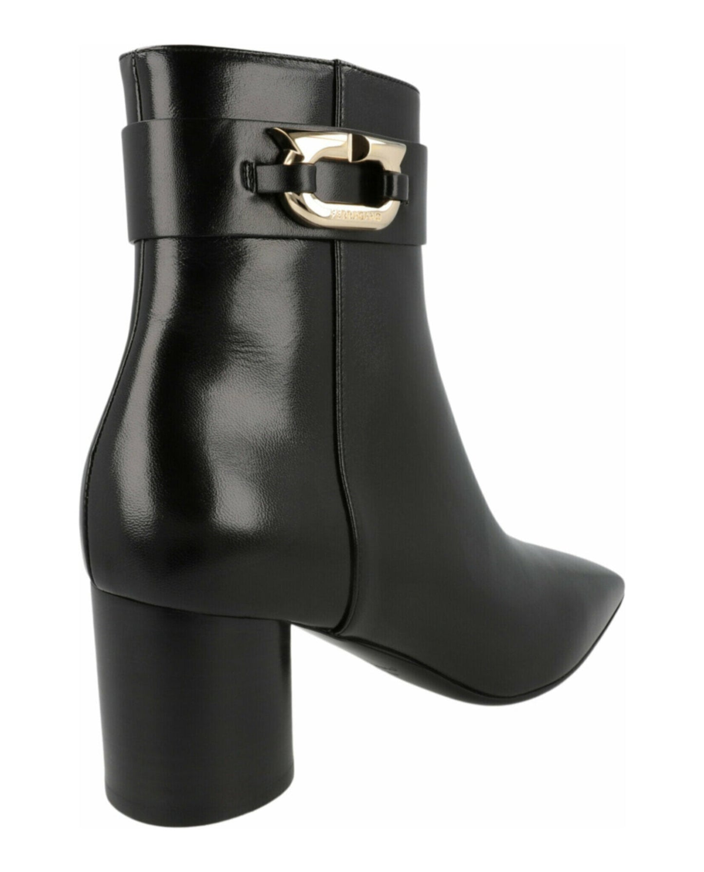 Ferragamo Placida Leather Booties