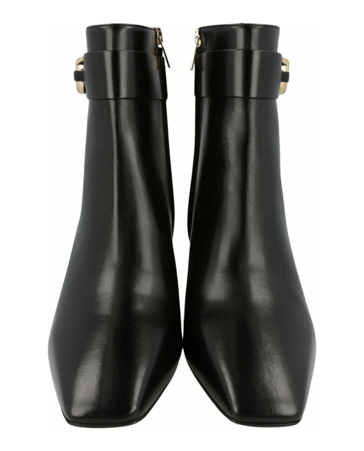 Ferragamo Placida Leather Booties