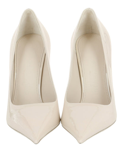 Ferragamo Eva X5 Pantent Leather Pumps