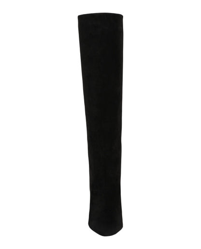 Ferragamo Pampero Suede Knee-High Boots