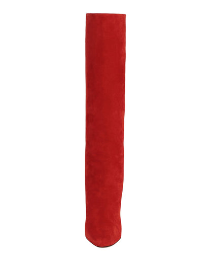 Ferragamo Pampero Suede Knee-High Boots