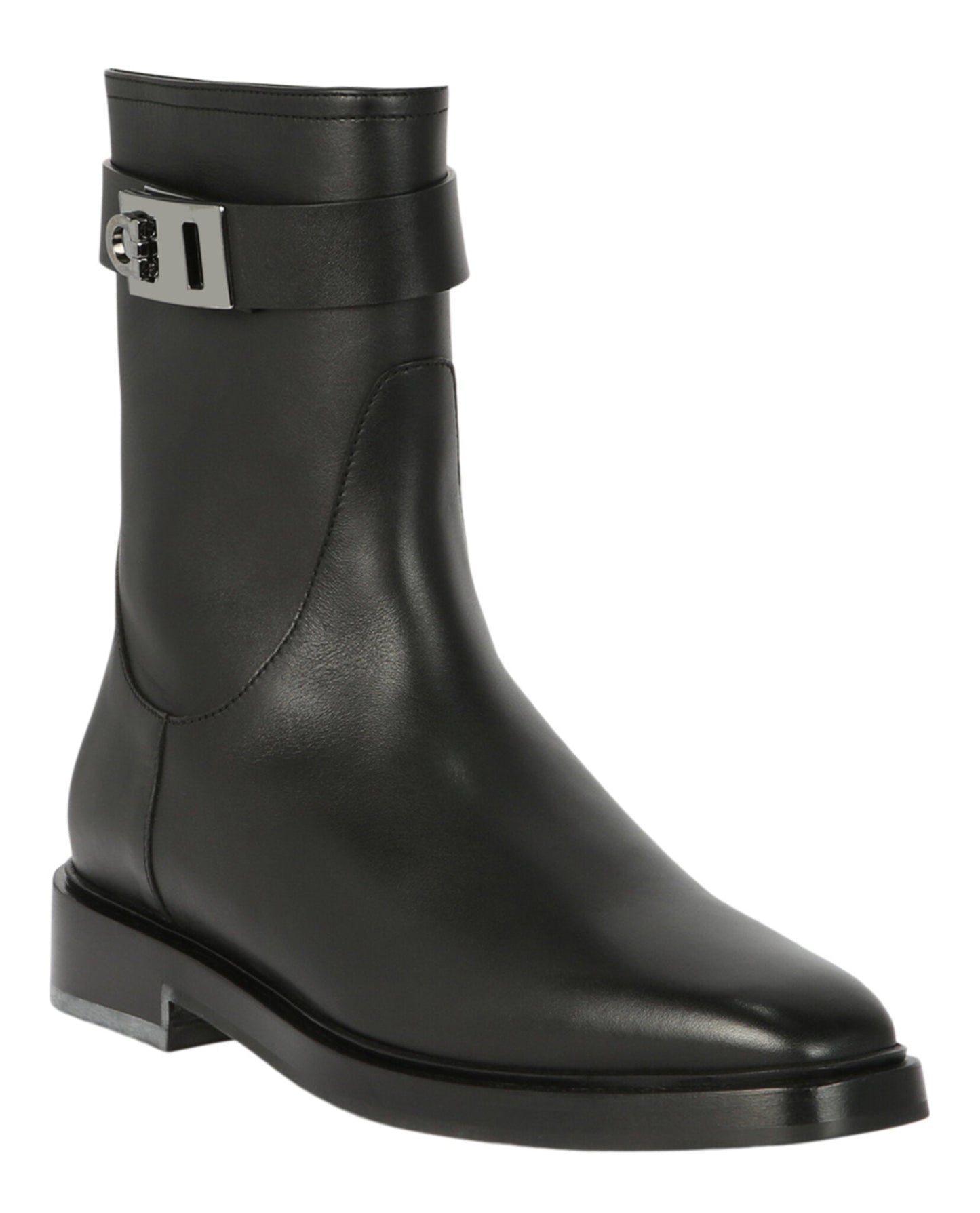 Ferragamo Hug Buckle Ankle Boots