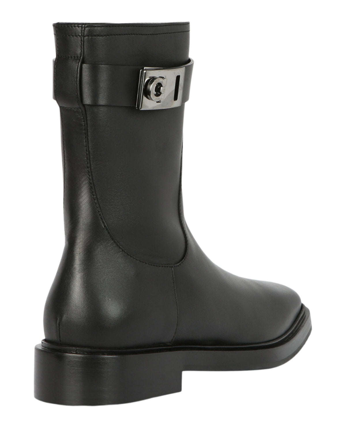 Ferragamo Hug Buckle Ankle Boots