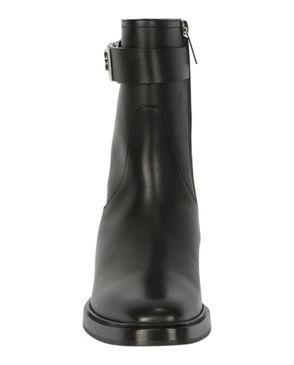 Ferragamo Hug Buckle Ankle Boots