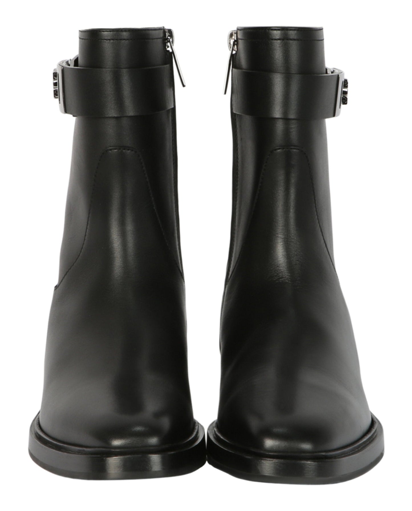 Ferragamo Hug Buckle Ankle Boots