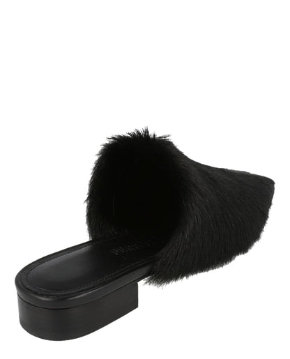 Ferragamo Selestina Fur Mules