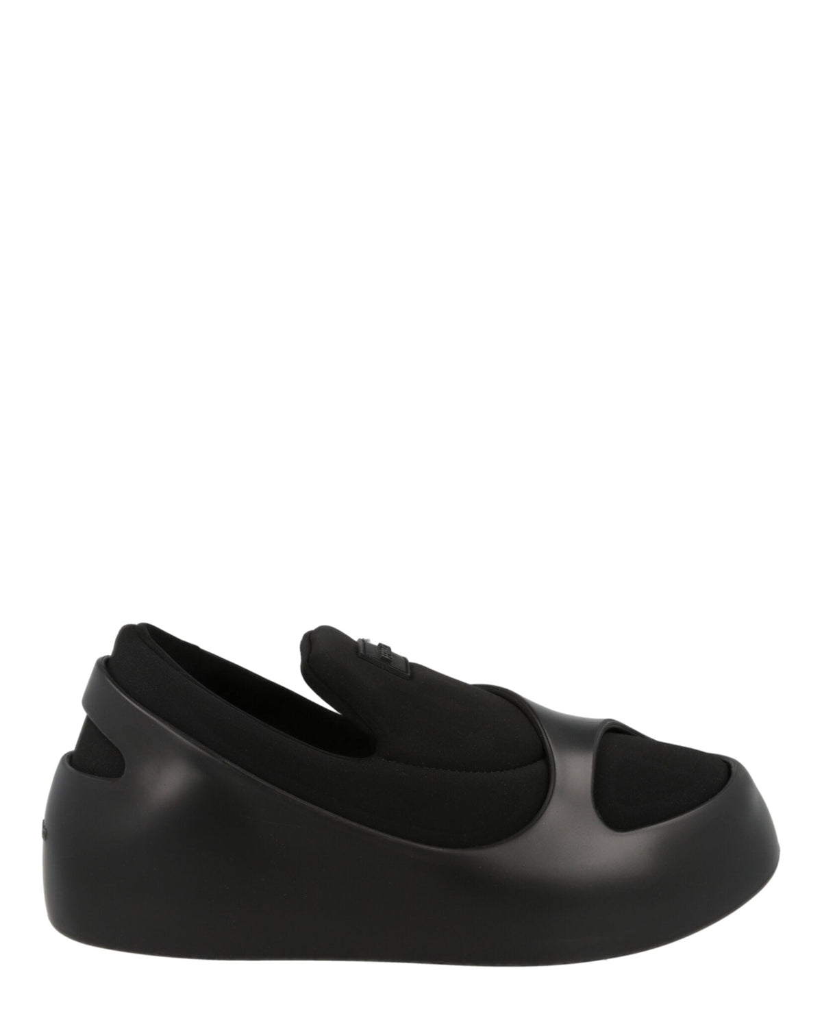 Ferragamo Lunar Paneled Slip-on Sneakers