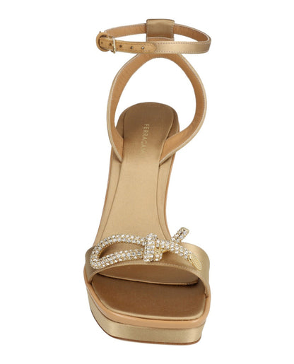 Ferragamo Satin Allison X5 Sandals