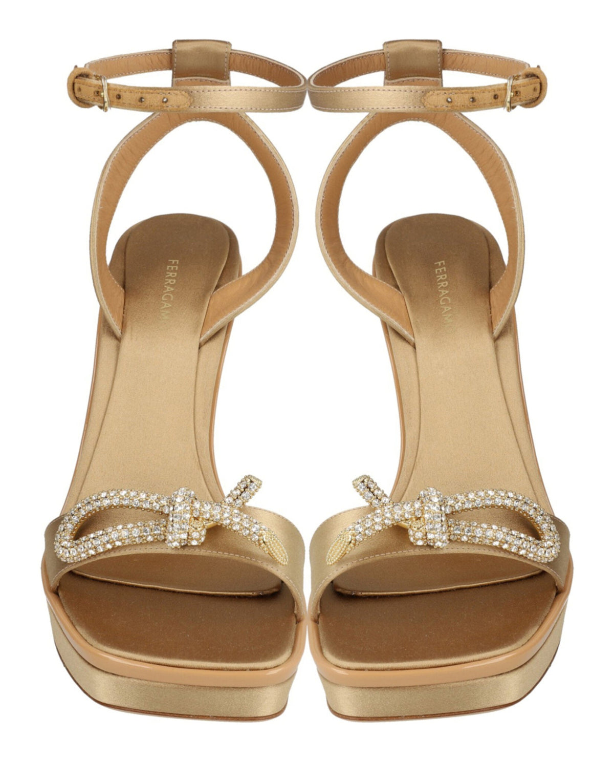 Ferragamo Satin Allison X5 Sandals