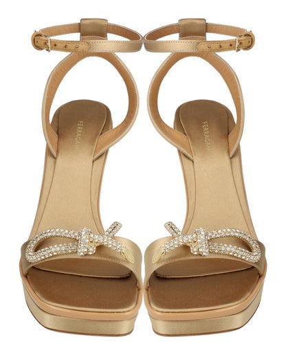 Ferragamo Satin Allison X5 Sandals