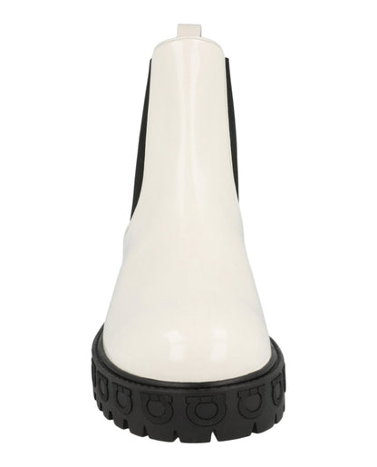 Ferragamo Varsi Patent Leather Bootie