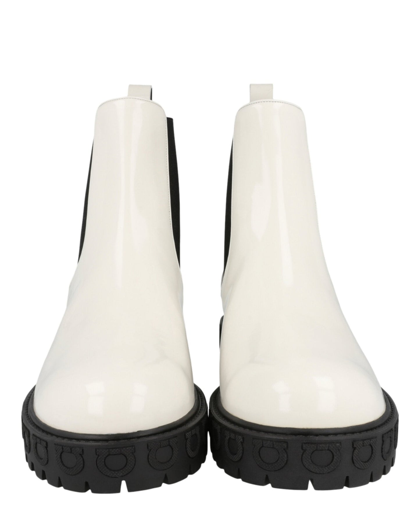 Ferragamo Varsi Patent Leather Bootie