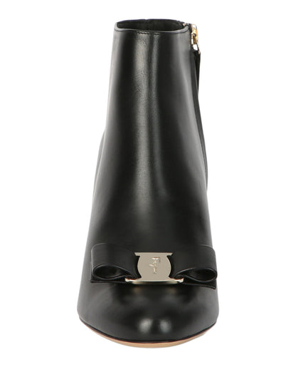 Ferragamo Vara Bow Ankle Boots - Narrow Width