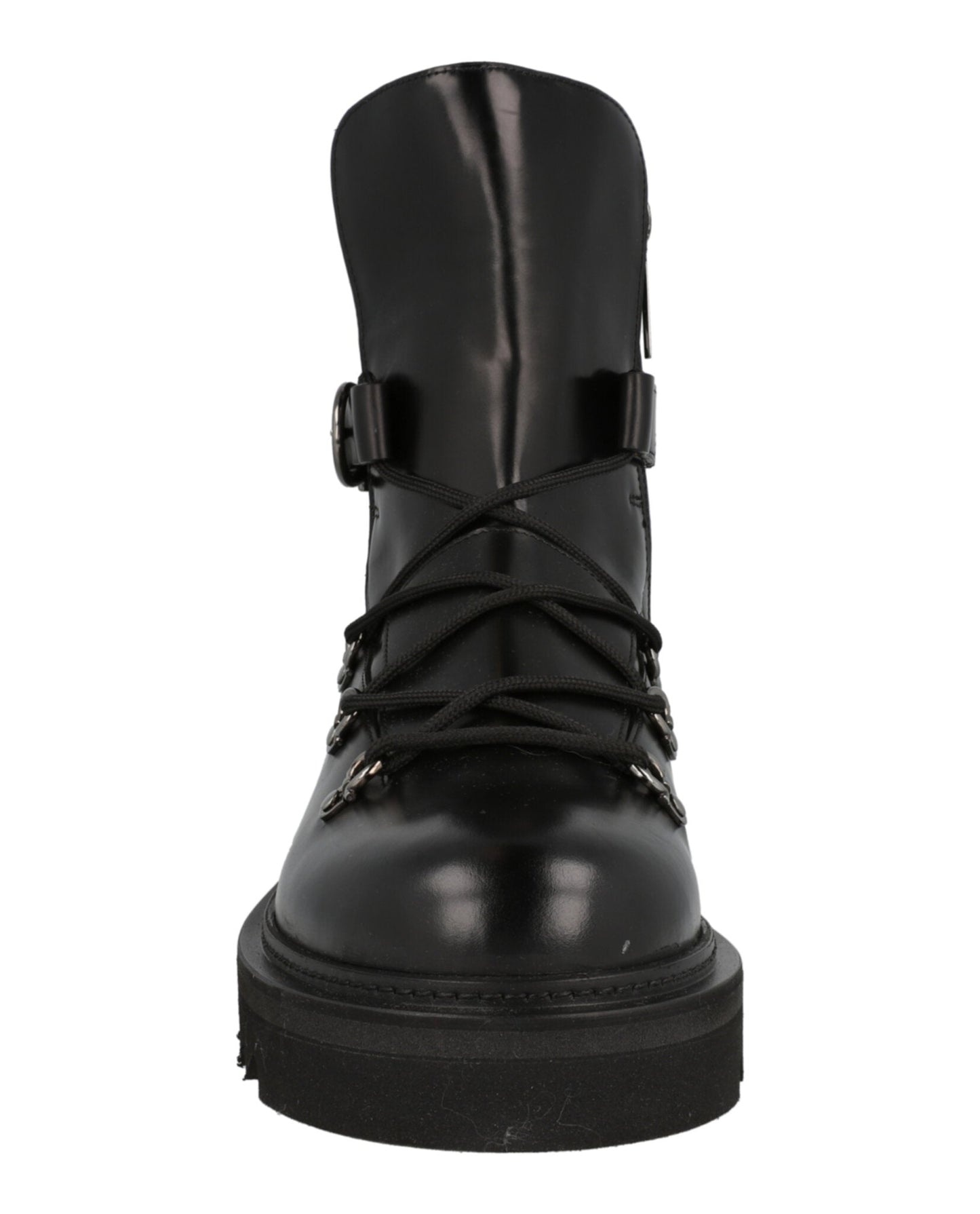 Ferragamo Giulio Lace-Up Demi Boots