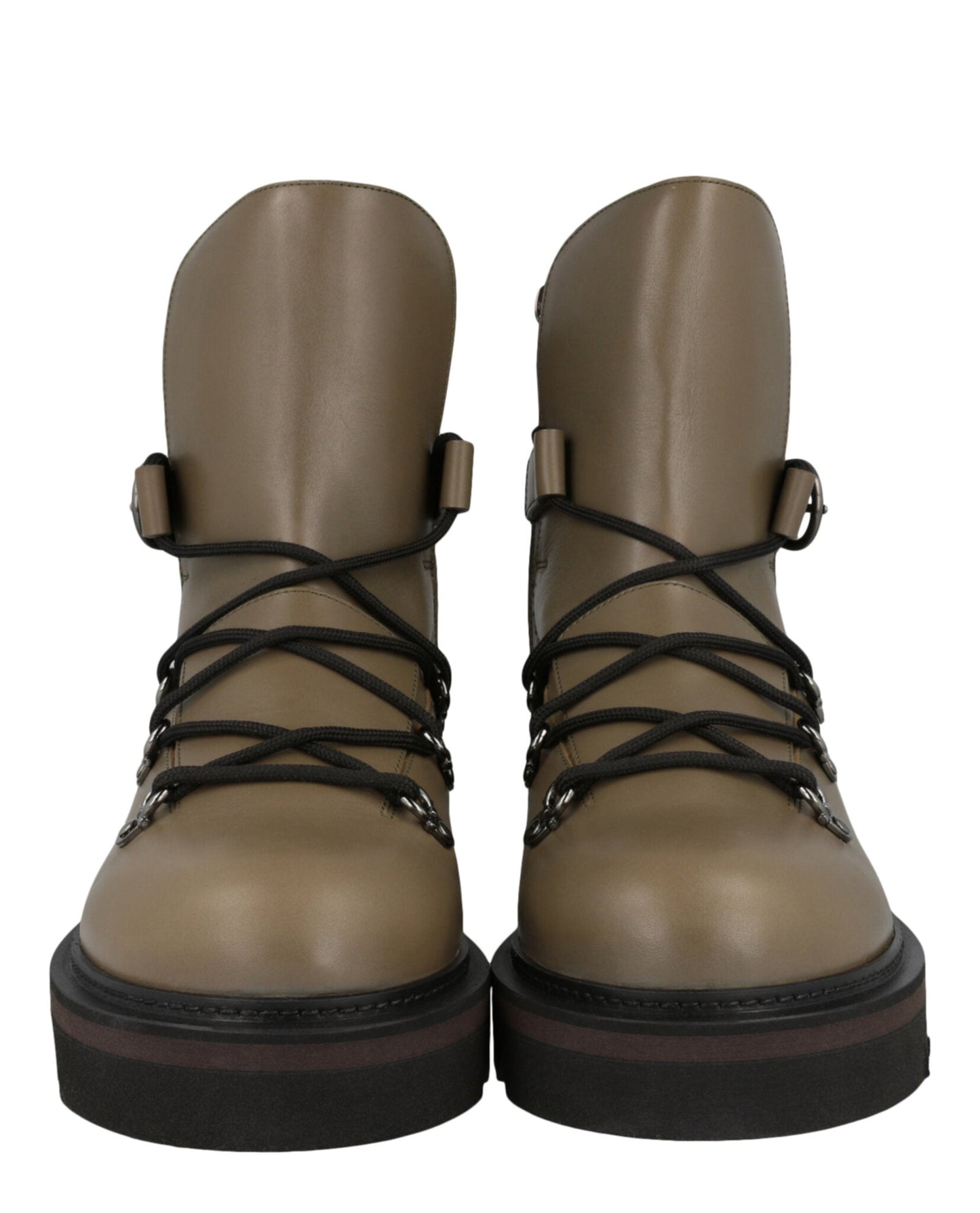 Ferragamo Giulio Lace-Up Demi Boots