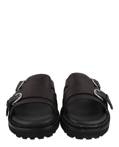 Ferragamo Girby Leather Slides