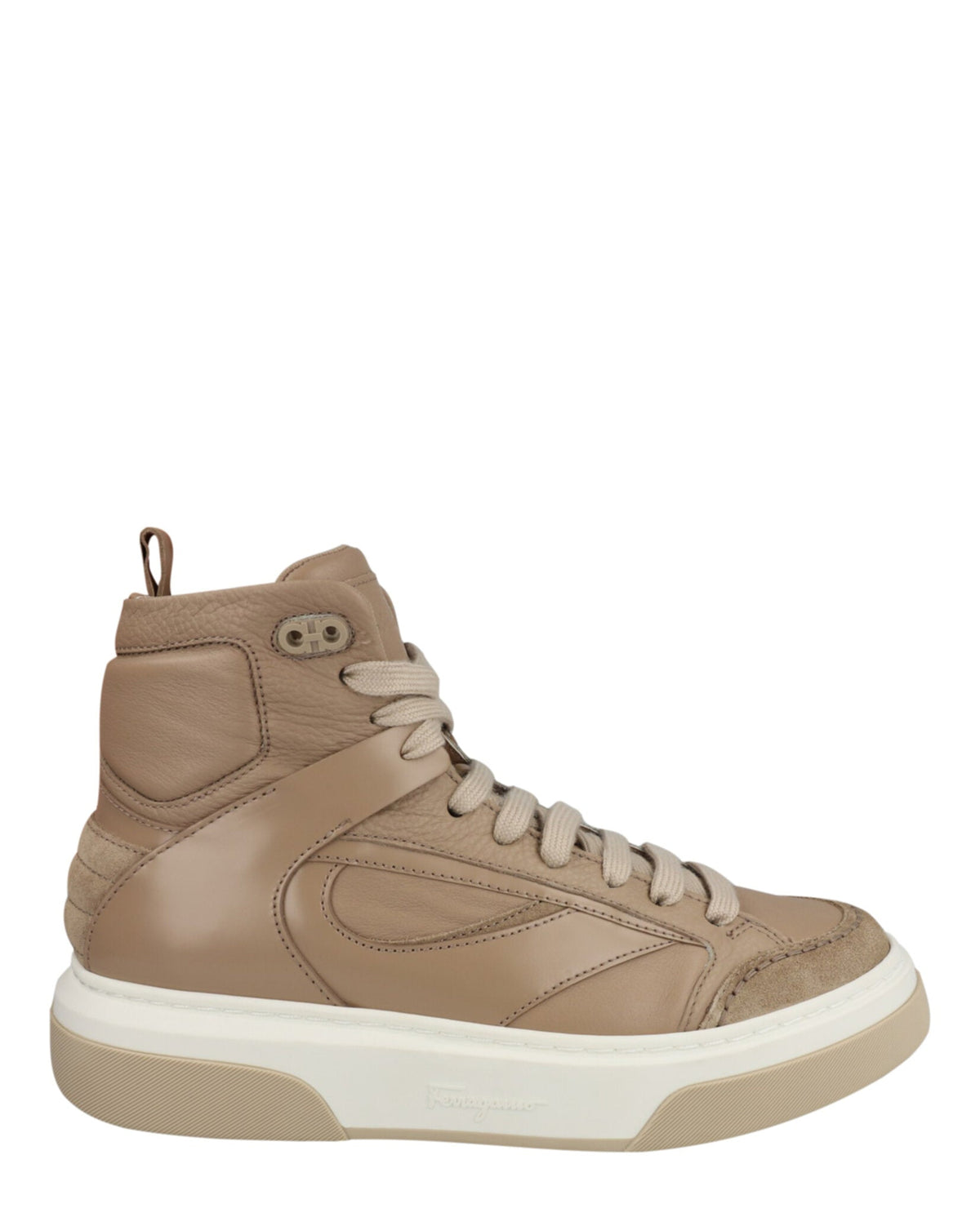 Ferragamo Cassio High-Top Sneakers