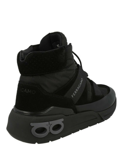 Ferragamo Leonida High-Top Sneakers