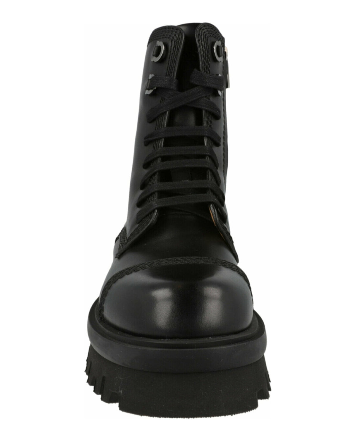 Ferragamo Faraway Demi Combat Boots