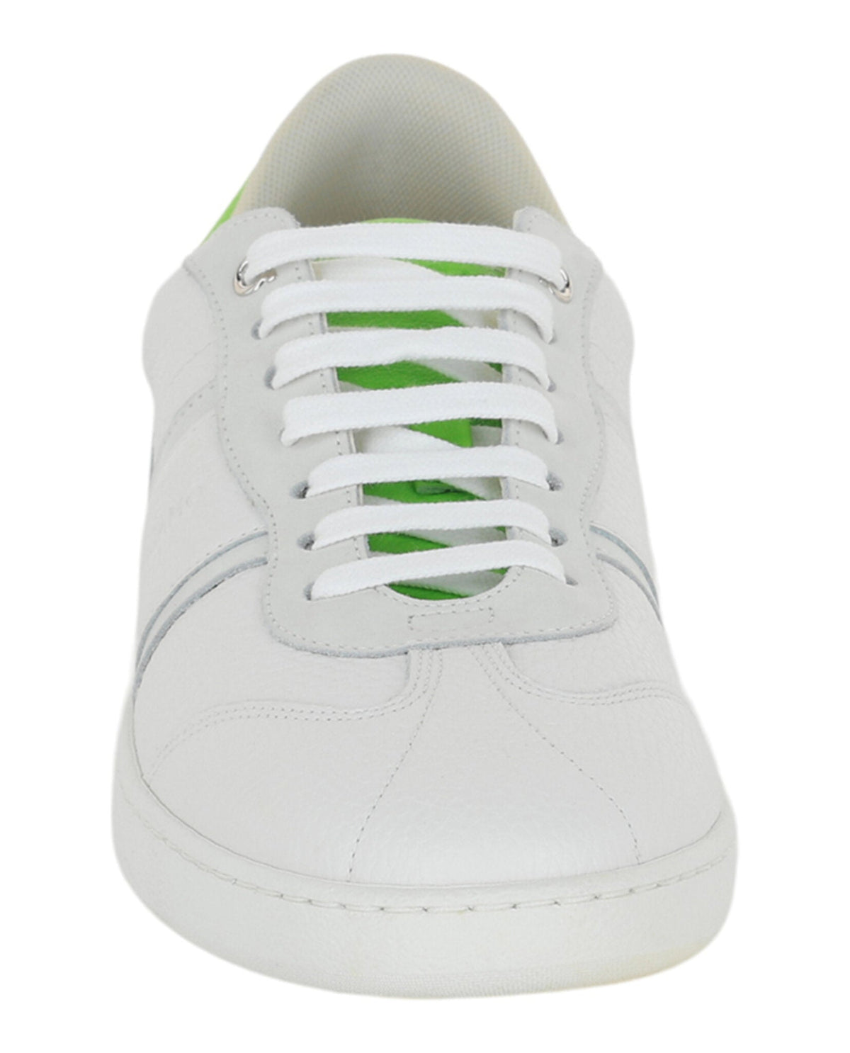 Ferragamo Achille 1 Leather Low-Top Sneakers
