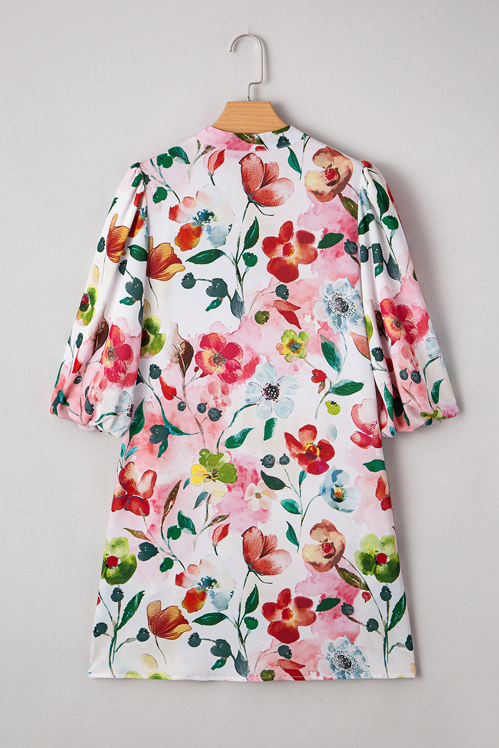 Threaded Pear Aliya Half Sleeve Shift Dress