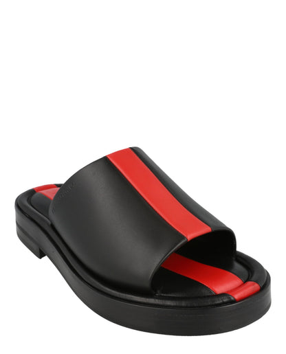 Ferragamo Facundo Leather Slides