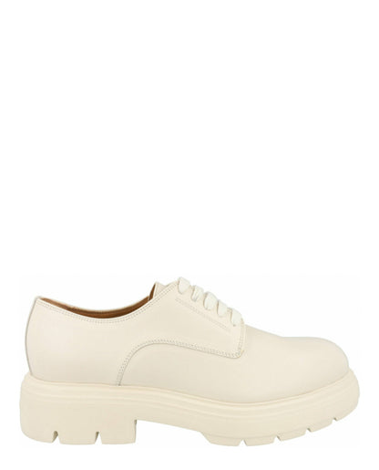 Ferragamo Devis Leather Derby Shoes