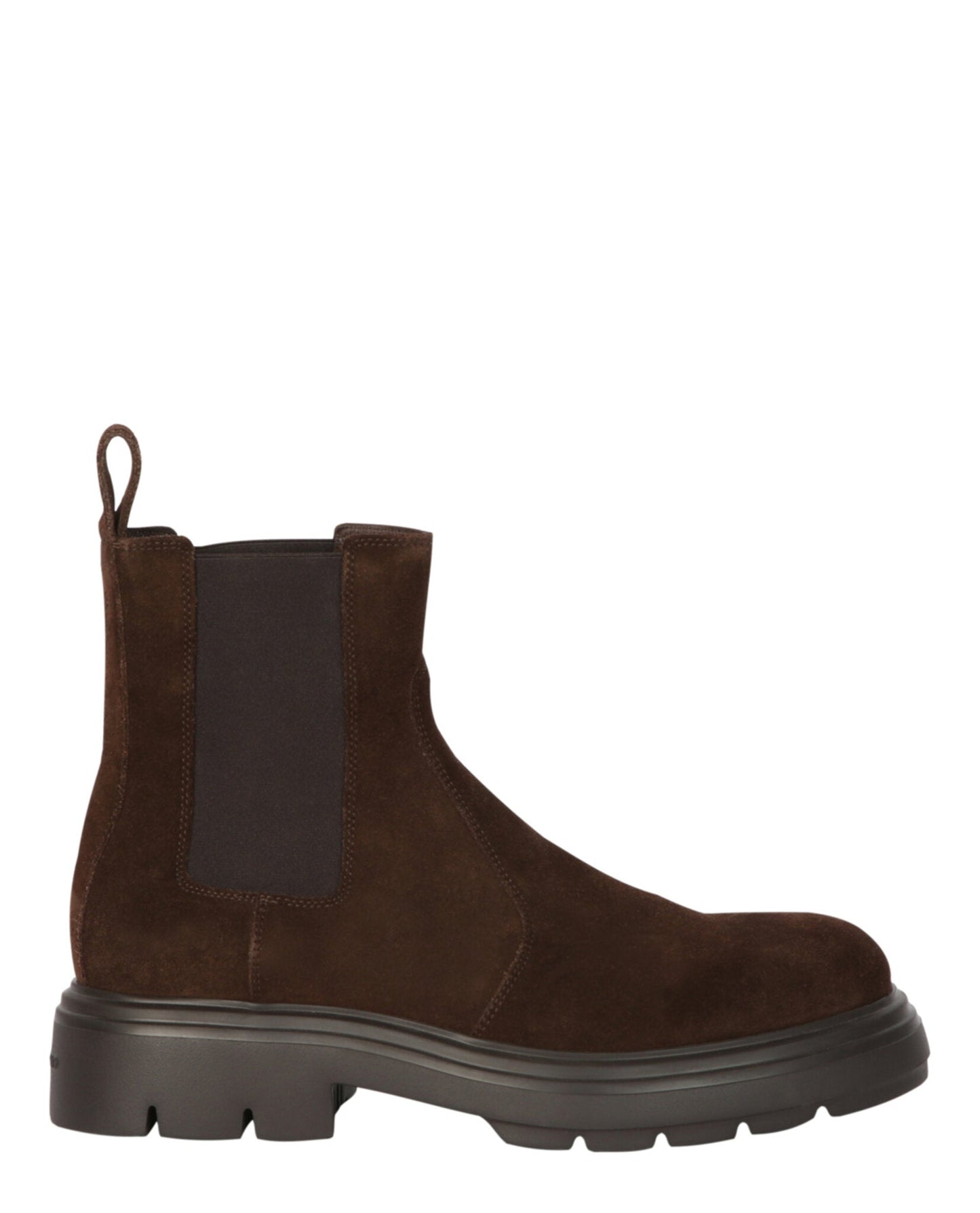Ferragamo Doran Suede Chelsea Boots