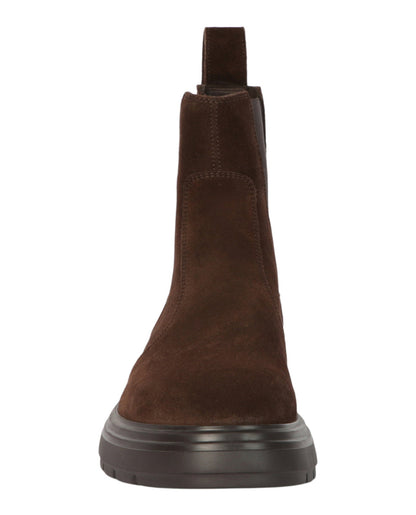 Ferragamo Doran Suede Chelsea Boots