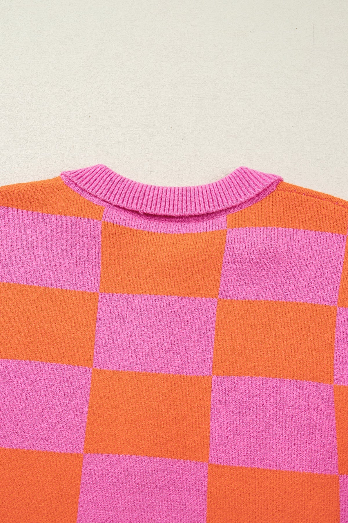 Threaded Pear Meredith Polo Collar Baggy Sweater
