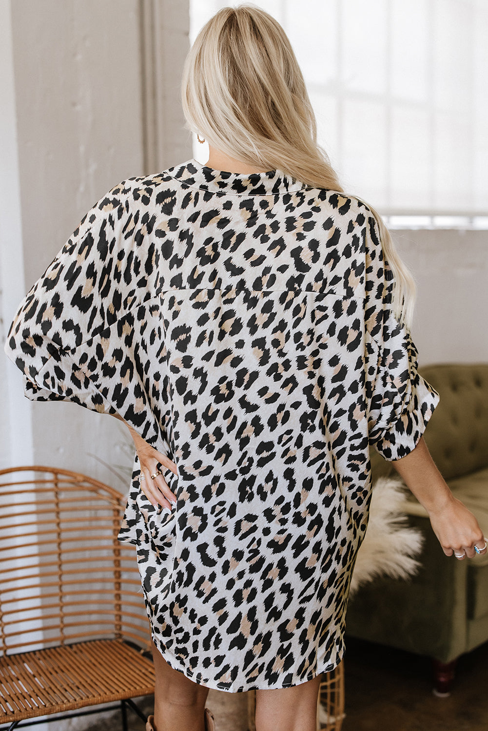 Threaded Pear Ariah Sleeve Loose Fit Shirt