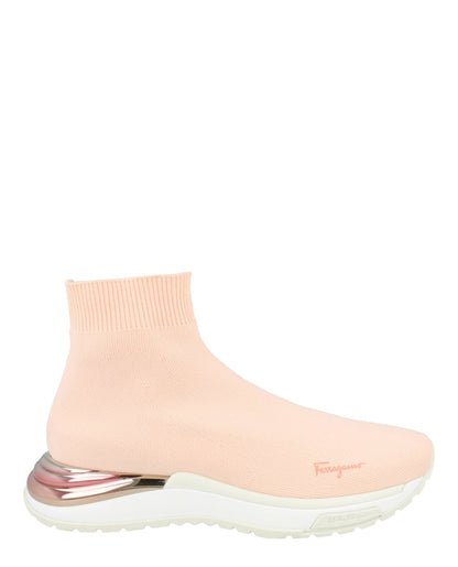 Ferragamo Ninette High-Top Sock Sneakers