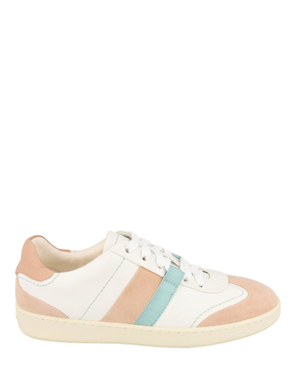 Ferragamo Garda Low Leather Sneakers