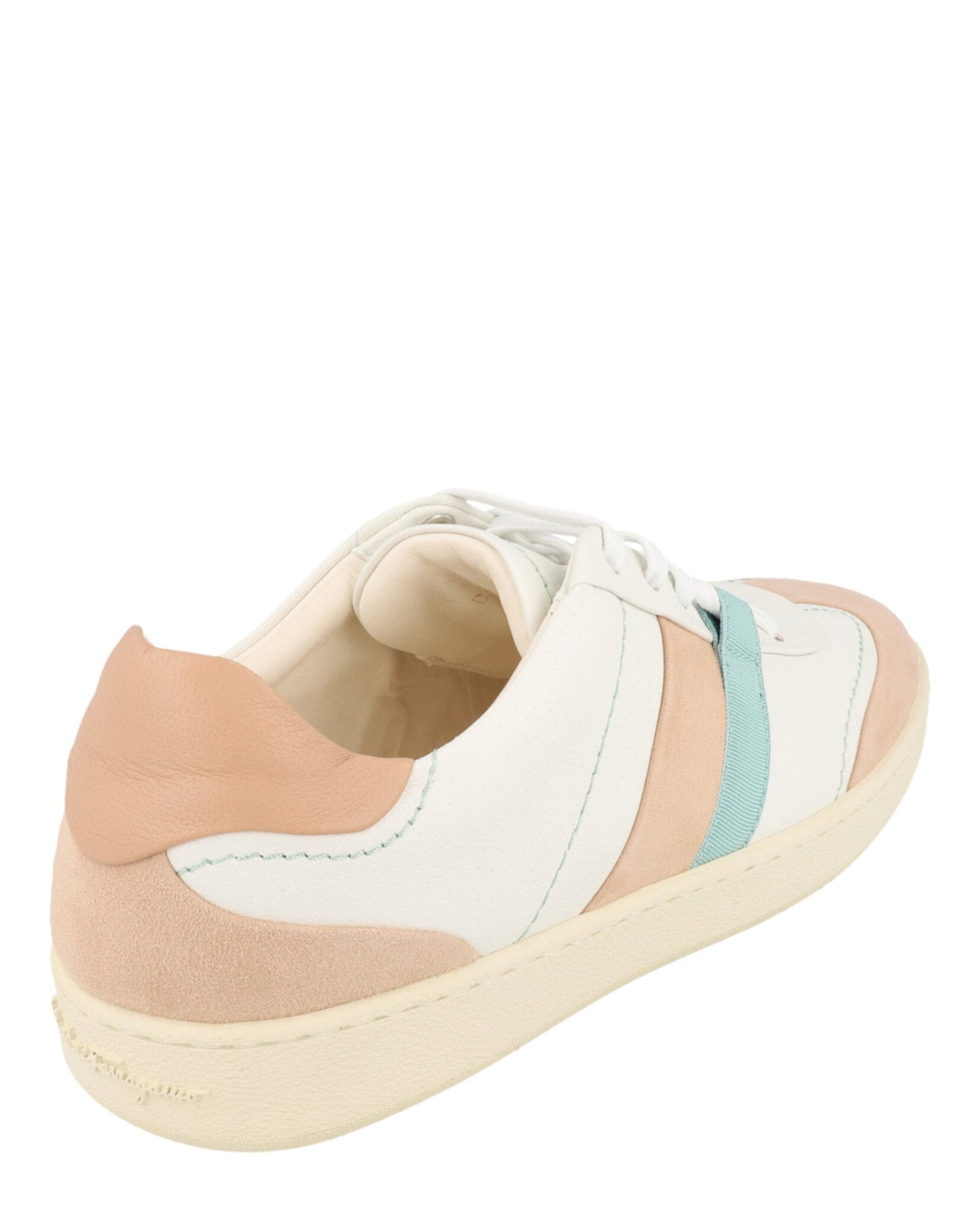 Ferragamo Garda Low Leather Sneakers